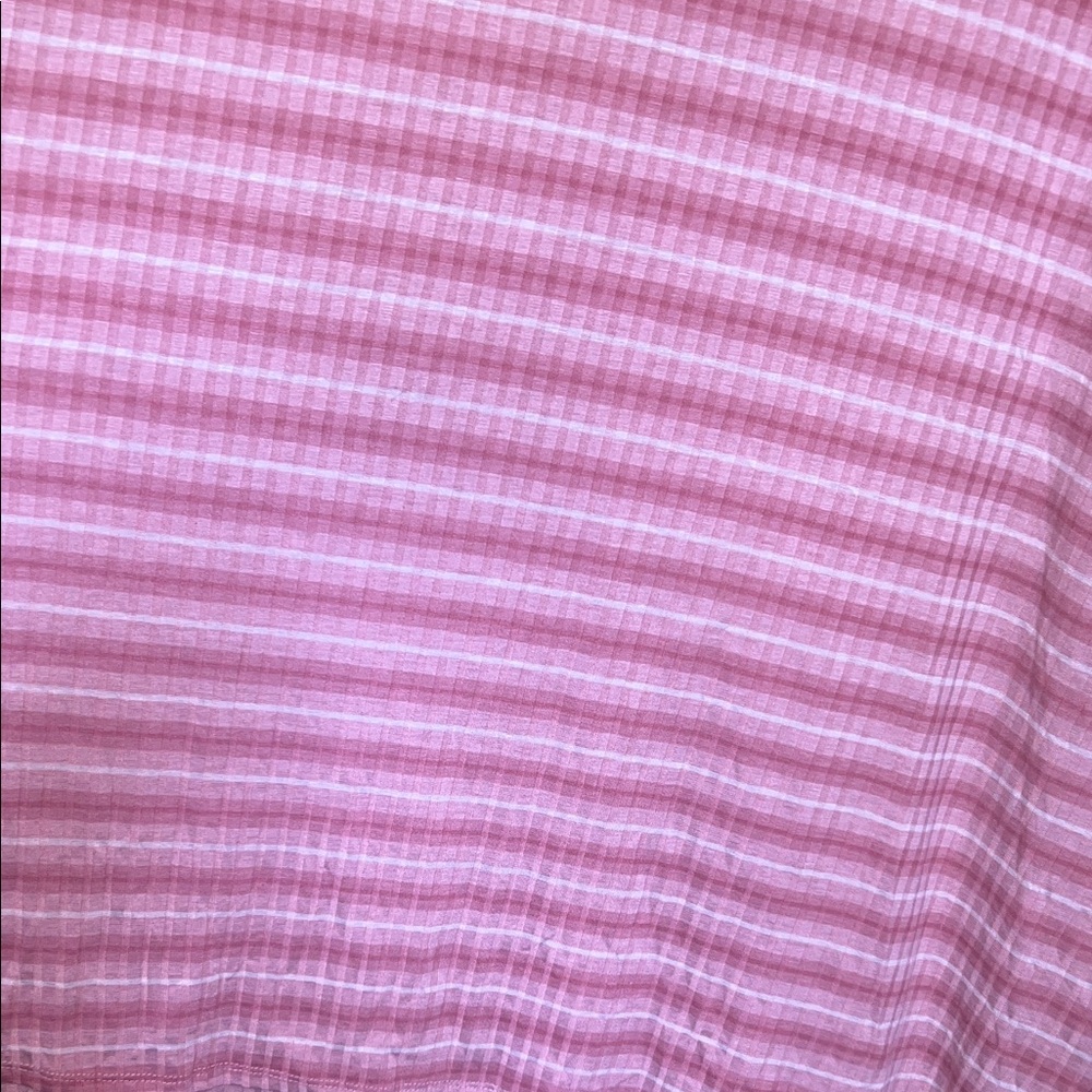 NWT LuLaRoe Pink Carly stripped short Sleeve dress - Picture 7 of 10